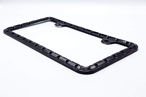 3D Brilliance Black License Plate Frames
