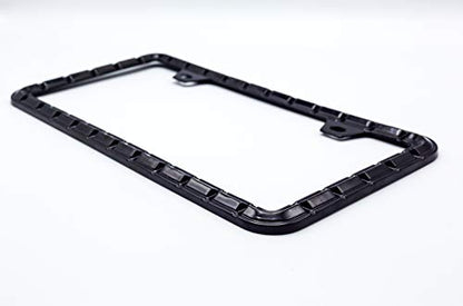 3D Brilliance Black License Plate Frames