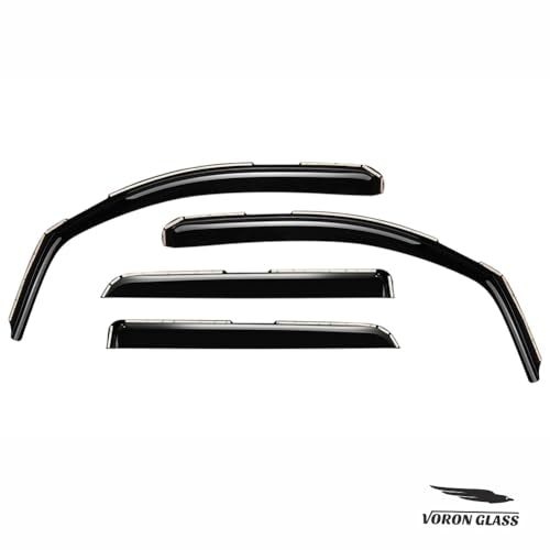 in Channel Extra Durable Rain Guards for Toyota Sequoia 2008
