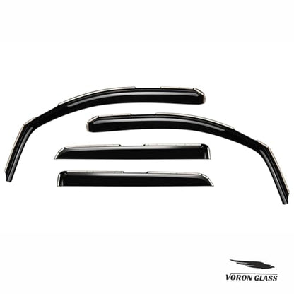 in Channel Extra Durable Rain Guards for Toyota Sequoia 2008