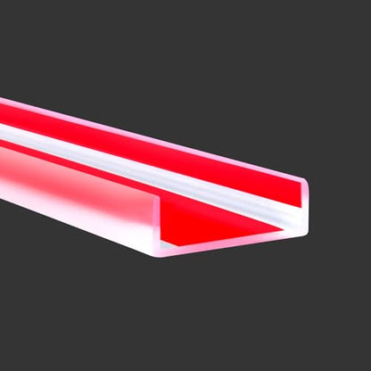 Clear Rubber Edge Trim (10 Foot)