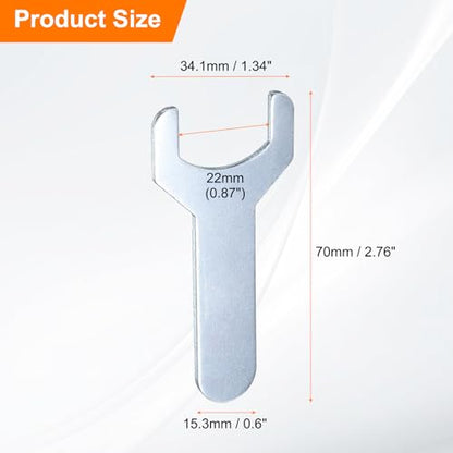 10pcs Small Wrench 22x70x2mm Metric U (10 Count)
