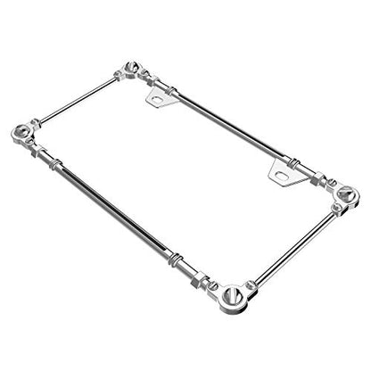 3D Chrome License Plate Frames