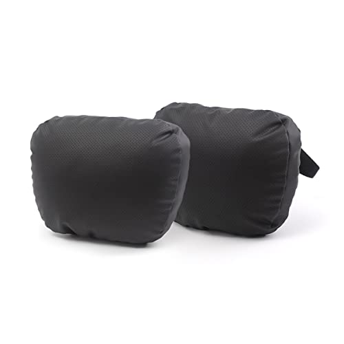 Leather Headrest Neck Pillow for Tesla Model 3 (2 Count)