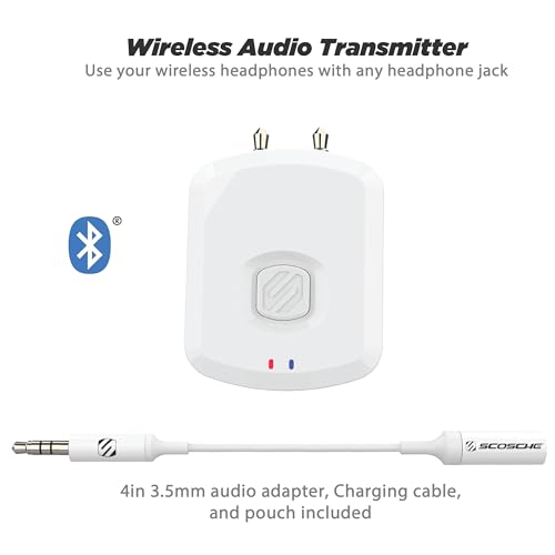 BTTWT SP FlyTunes Universal Portable Bluetooth 4.1 Wireless Audio Transmitter for Use with AirPods