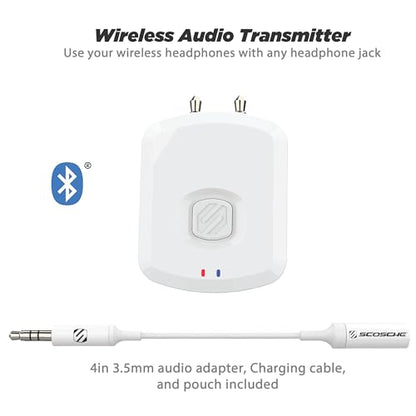 BTTWT SP FlyTunes Universal Portable Bluetooth 4.1 Wireless Audio Transmitter for Use with AirPods
