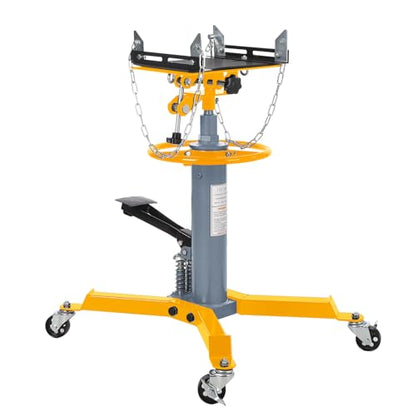 Dual Plunger Hydraulic Transmission Jack 1322lbs Capacity