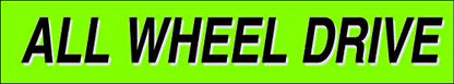Ez line Vinyl Windshield Stickers 3 Dozen 15 Inch Chartreuse Slogan Dealership Pro Pack for Car Lots (36 Count)
