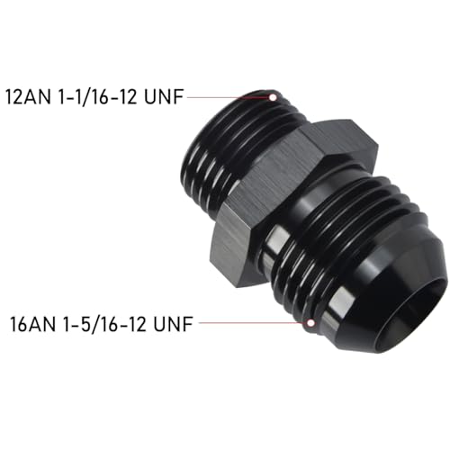 16AN Male Flare to 12AN ORB O