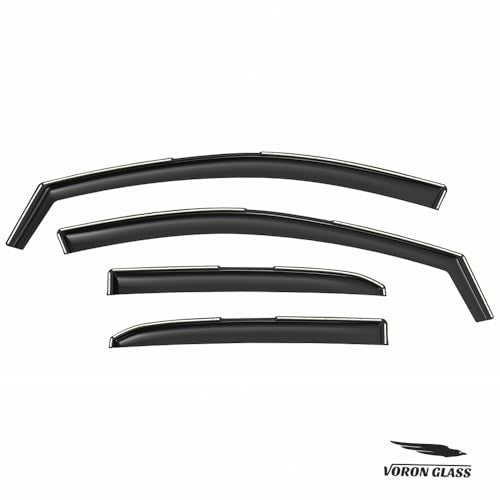 in Channel Extra Durable Rain Guards for Toyota Corolla 2014 (4 Count)