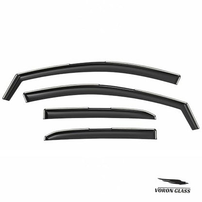 in Channel Extra Durable Rain Guards for Toyota Corolla 2014 (4 Count)