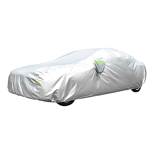 Waterproof Car Cover All Weather Snowproof UV Protection Windproof