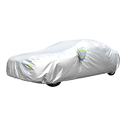 Waterproof Car Cover All Weather Snowproof UV Protection Windproof