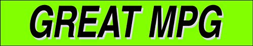 Ez line Vinyl Windshield Stickers 3 Dozen 15 Inch Chartreuse Slogan Dealership Pro Pack for Car Lots (36 Count)
