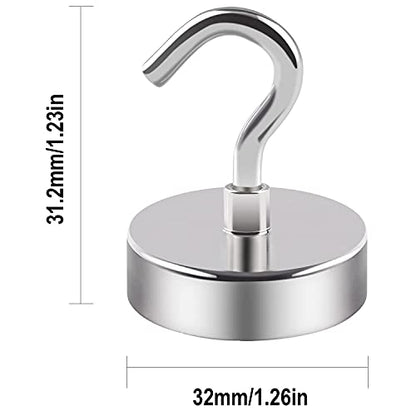Magnetic Hooks (4 Count)