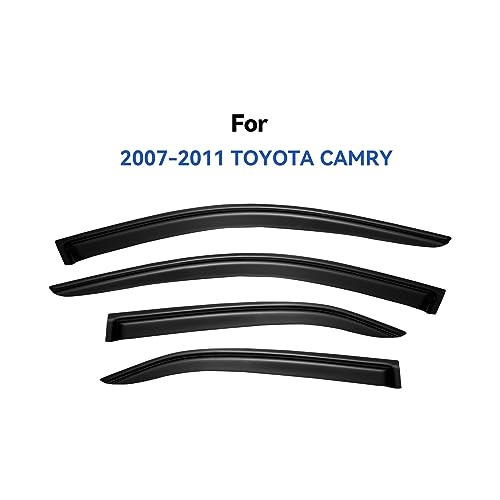 Window Visors Rain Guards for 2007 2008 2009 2010 2011 Toyota Camry Sedan