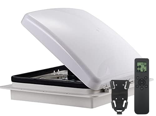 RV Vent Fan Roof 12V Remote Control 14 x 14 inches 10
