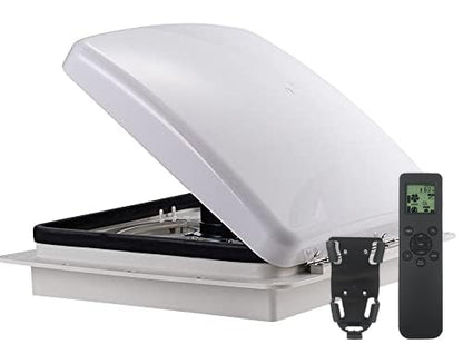RV Vent Fan Roof 12V Remote Control 14 x 14 inches 10