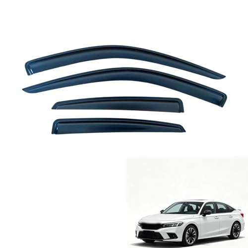 Outside Rain Guards Compatible with Honda Civic Sedan 22