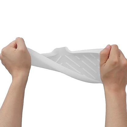 Silicone Soap Dish with Drain Spout
