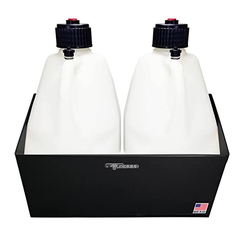 Double Utility Jug Holder Organizer Storage Rack