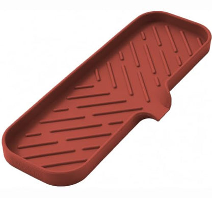 Silicone Soap Dish with Drain Spout