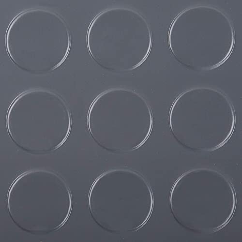 Large Coin Pattern Vinyl Garage Floor Protector Mat