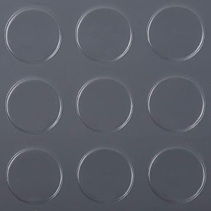 Large Coin Pattern Vinyl Garage Floor Protector Mat