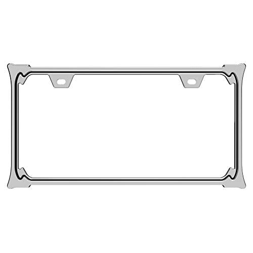 3D Chrome License Plate Frames
