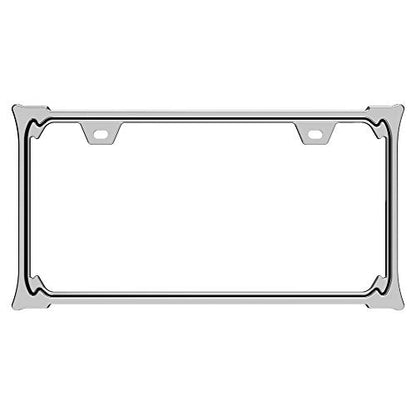 3D Chrome License Plate Frames