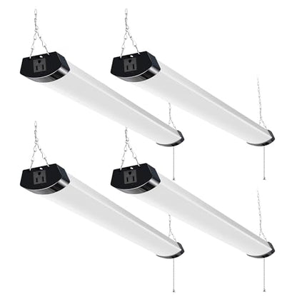 4FT LED Shop Light Linkable (4 Count)