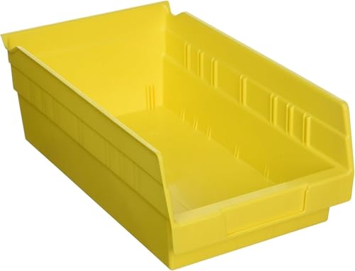 30130 Heavy Duty Plastic Shelf Bins (12 Count)