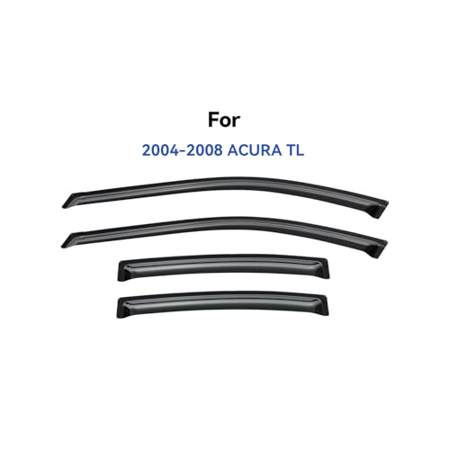 Window Visors Rain Guards for 2004 2005 2006 2007 2008 Acura TL