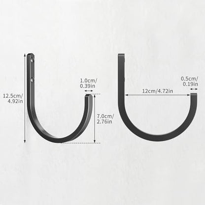 Garden Hose Holder Wall Mount (4 Count)