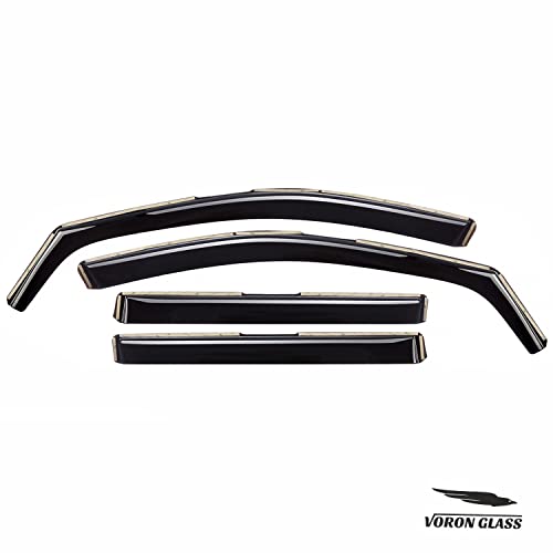 in Channel Extra Durable Rain Guards for ChevyTraverse 2018