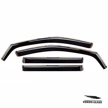 in Channel Extra Durable Rain Guards for ChevyTraverse 2018