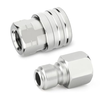 6PCS 304 Stainless Steel 1 (6 Count)