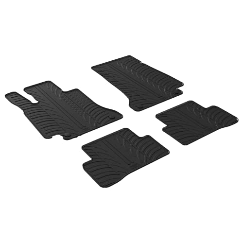Rubber Floor Mats for Mercedes C Class W205 2015