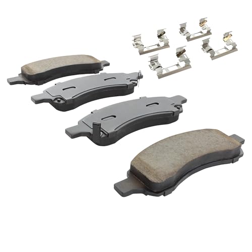 Premium Semi Metallic Front Brake Pads 1001