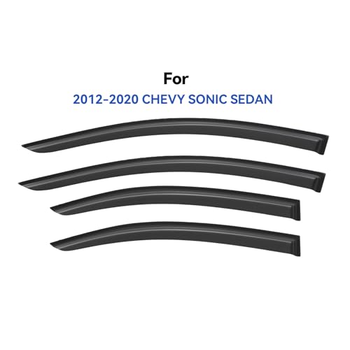 Window Visors Rain Guards for 2012 (4 Count)
