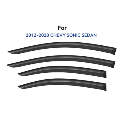 Window Visors Rain Guards for 2012 (4 Count)