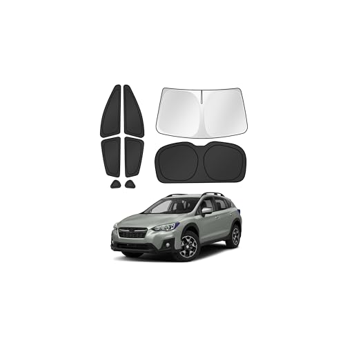 Windshield Sun Shade for Subaru Crosstrek XV 2018 (8 Count)