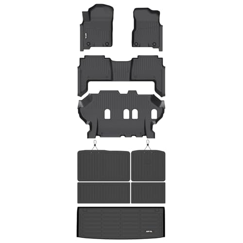 Floor Floor Mats & Cargo Liner & Seatback Cargo Set for 2019