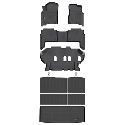 Floor Floor Mats & Cargo Liner & Seatback Cargo Set for 2019