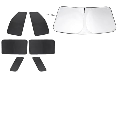 Window Shades for Chevrolet Chevy Suburban 2015 (7 Count)