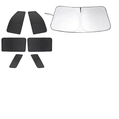 Window Shades for Chevrolet Chevy Suburban 2015 (7 Count)