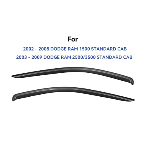 Window Visors Rain Guards for 2002