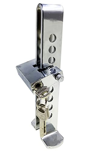 22.5cm Anti Theft Auto Brake Clutch Lock Stainless Steel Vehicle Security Protection Supplies Car Brake Lock with 3 Keys
