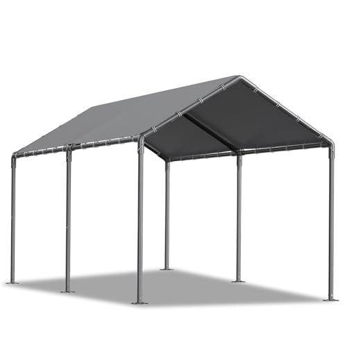 10x20ft Portable Car Tent Garage with UV Resistant Canopy