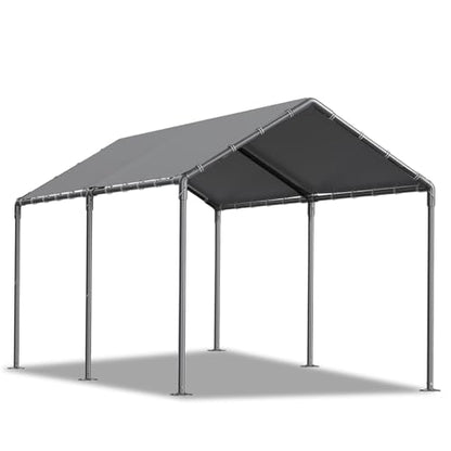 10x20ft Portable Car Tent Garage with UV Resistant Canopy